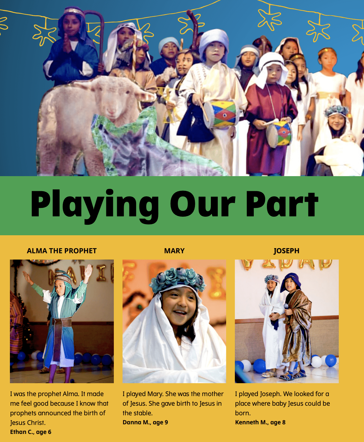 Christmas: Skits - Teaching Children the Gospel
